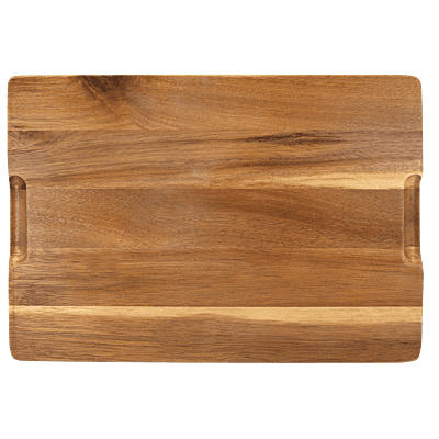 Personalized 13" x 9" Acacia Wood/Slate Cutting Board
