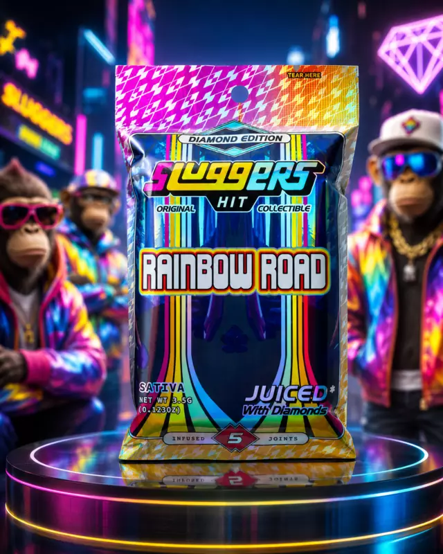 SLUGGERS PRE ROLL RAINBOW ROAD