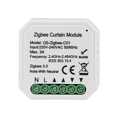 Akubela Zigbee Micro Curtain / Shutter 2 CH
