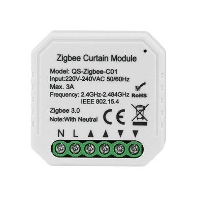 Akubela Zigbee Micro Curtain / Shutter 2 CH