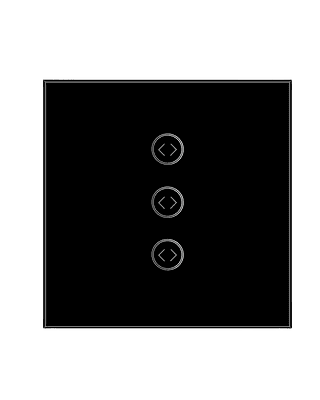 Curtain Control panel-Black