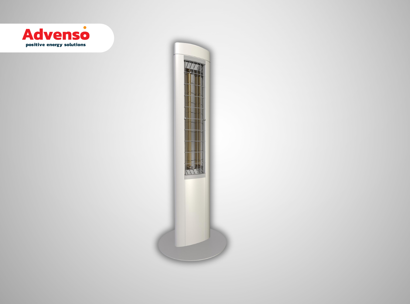 Premium infraroodstraler staand Etherma SM-Z1-1400-W Premium infraroodstraler staand Etherma SM-Z1-1400-W