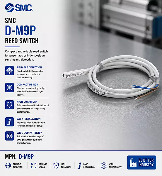 SMC Reed Switch D-M9P