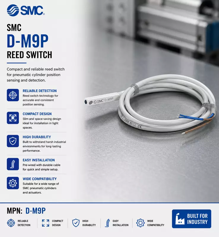 SMC Reed Switch D-M9P