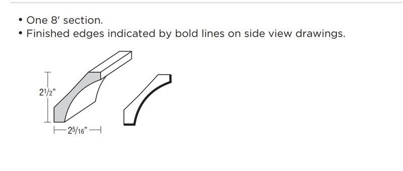 Omni Crown Moulding, Small Cove Crown - Hammock