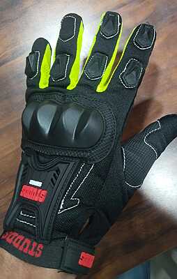 STUDDS GLOVES SMG-2 YELLOW (M)