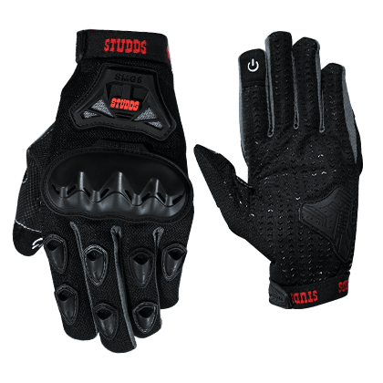 STUDDS GLOVES SMG-6 GREY (S) WITH TOUCH