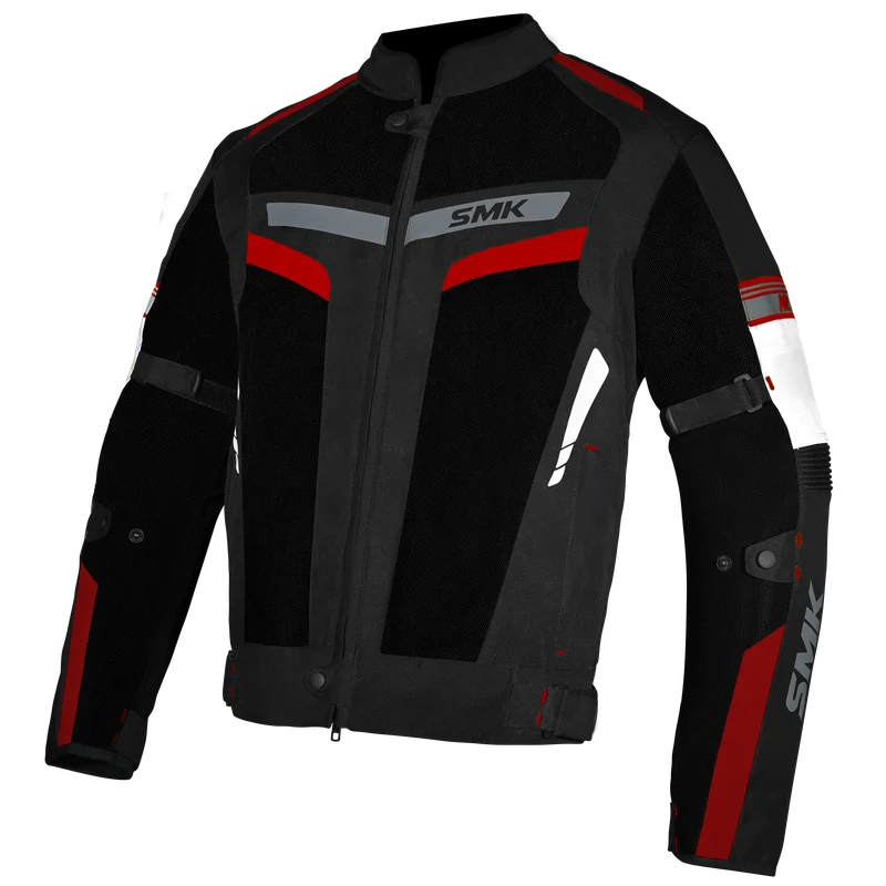 SMK INFINITY RUSH RIDING JACKET BLACK/RED XL SMK INFINITY RUSH RIDING JACKET BLACK/RED XL