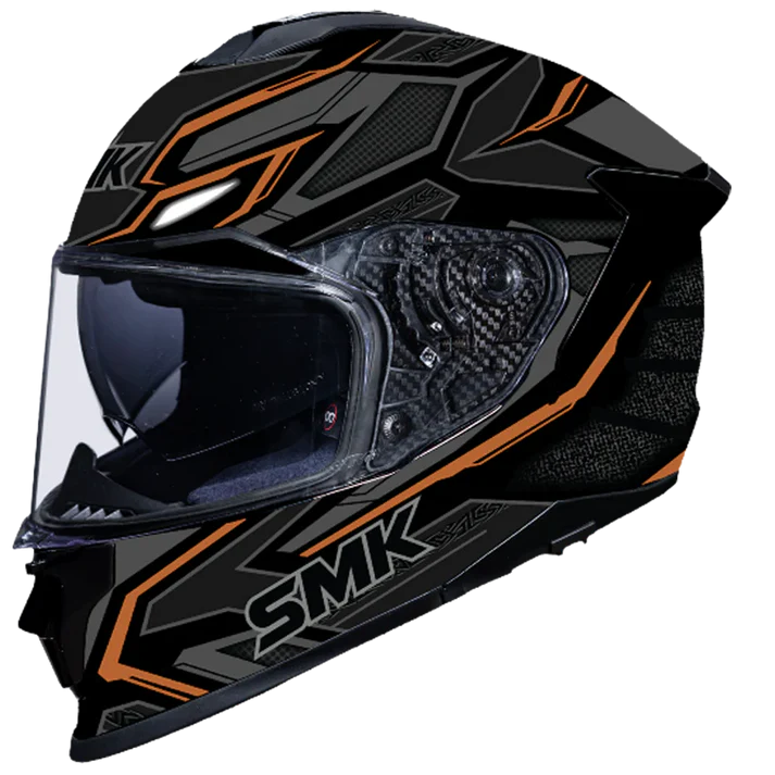 SMK TITAN CARBON GL267 GLOSSY BLACK/ORANGE 580 MM (L) SMK TITAN CARBON GL267 GLOSSY BLACK/ORANGE 580 MM (L)