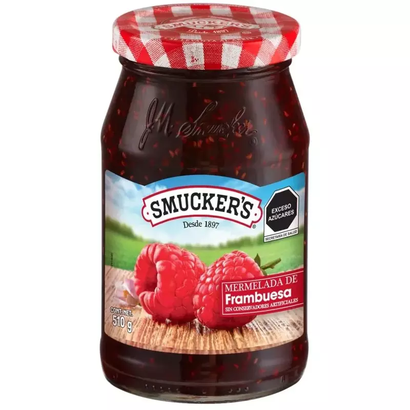 SMUCKERS MERMELADA DE FRAMBUESA 510 GR