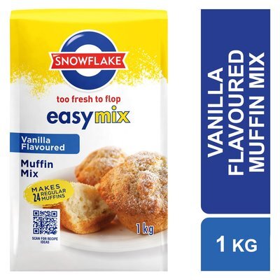 SNOW FLAKE EASY MIX CUPCAKE 1X1KG
