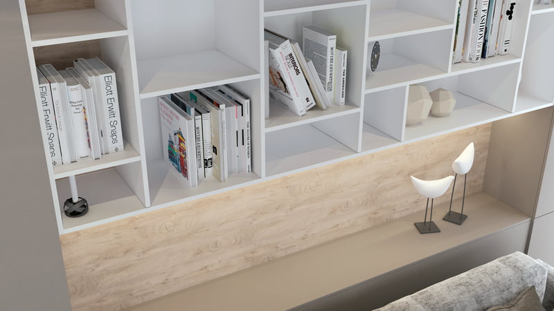 Kronospan Acrylic Matt-Snow White/18.3mm Panel/1 Side Acrylic