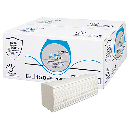 Sofidel Dry Tech Multifold Towel - 9.49" x 9.25", White