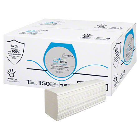 Sofidel Dry Tech Multifold Towel - 9.49" x 9.25", White