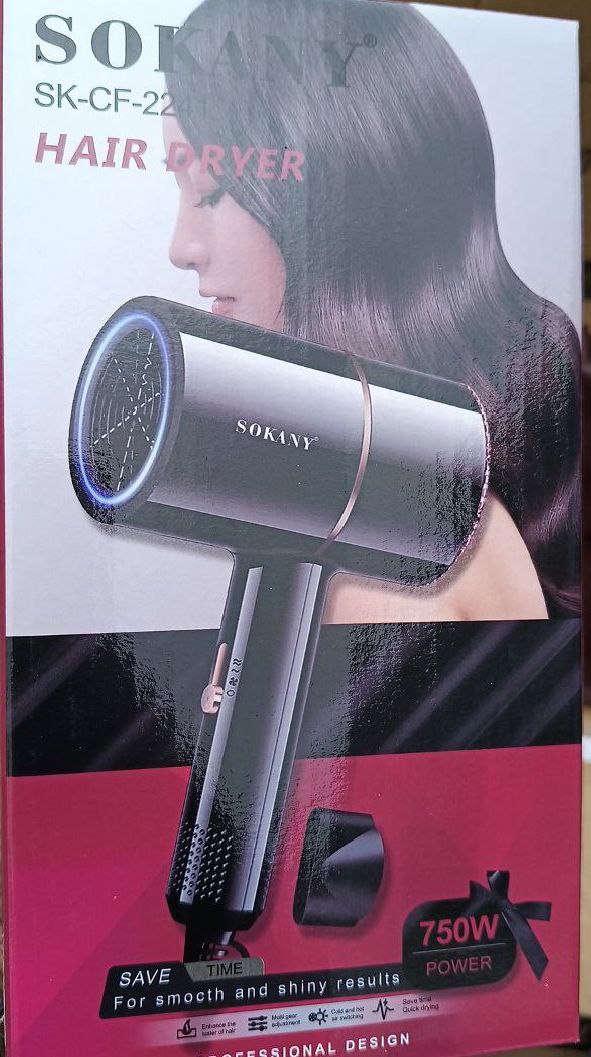 SOKANY 750W HAIR DRYER - 100% GUARANTEED QUALITY