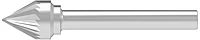 SOLID CARBIDE BURR, MEDIUM CONE SHAPED LONG