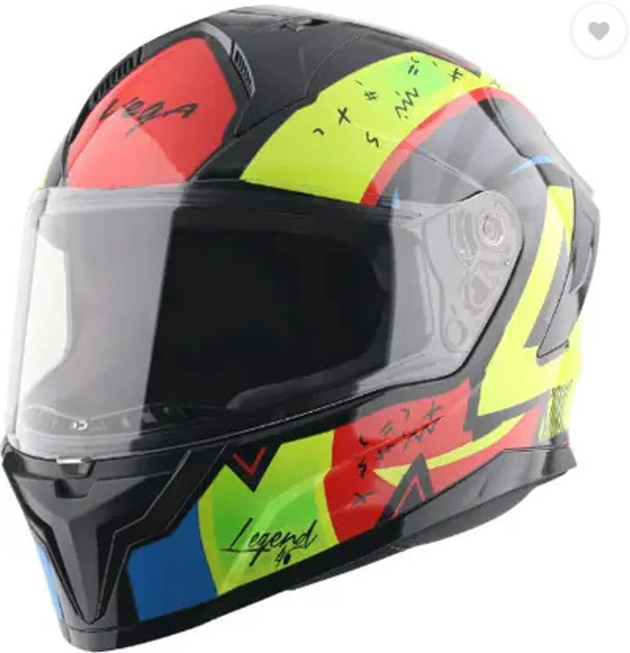 VEGA SONIC DX LEGEND BLACK/NEON YELLOW C/V (M) VEGA SONIC DX LEGEND BLACK/NEON YELLOW C/V (M)