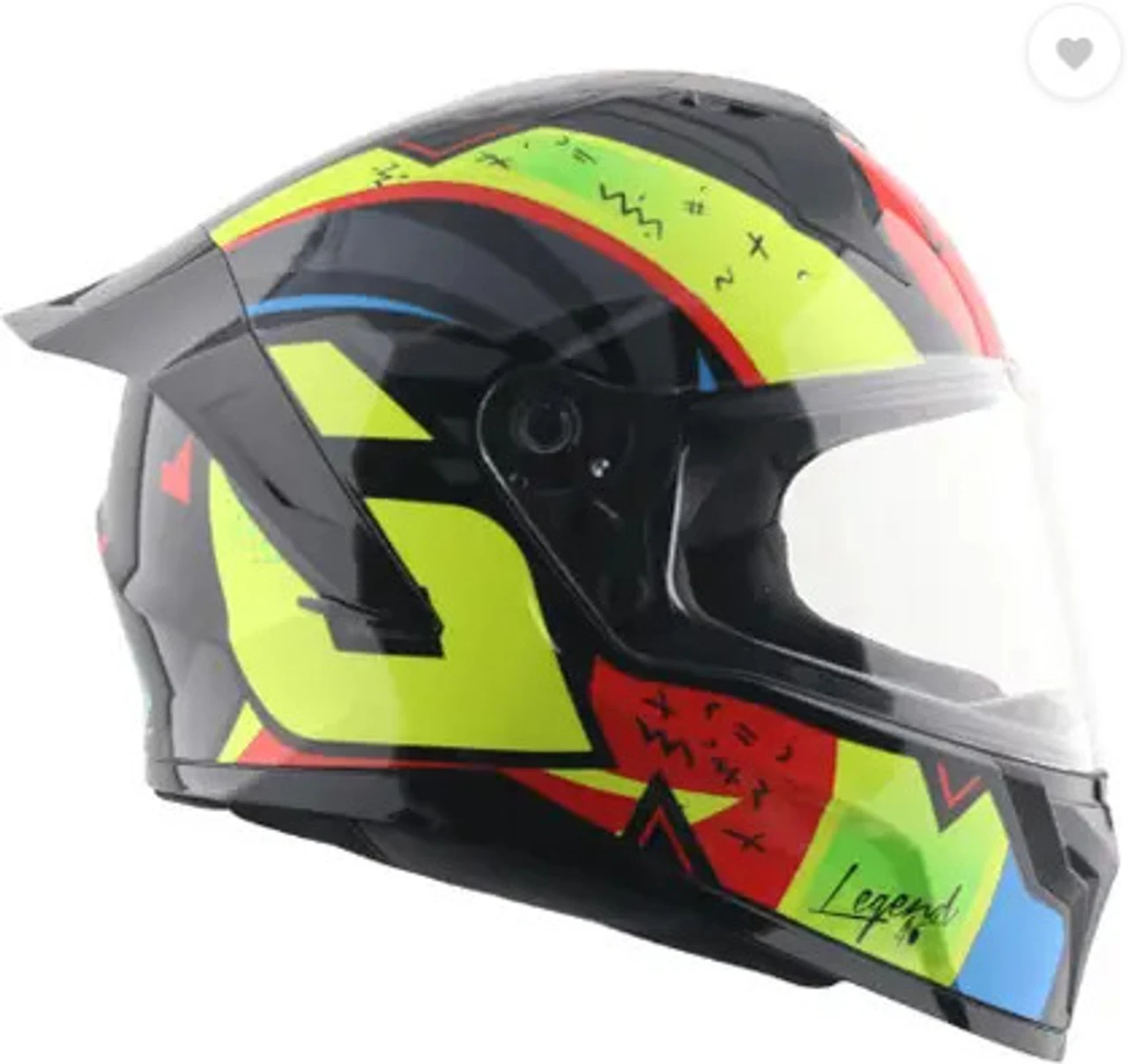 VEGA SONIC DX LEGEND BLACK/NEON YELLOW C/V (M) VEGA SONIC DX LEGEND BLACK/NEON YELLOW C/V (M)