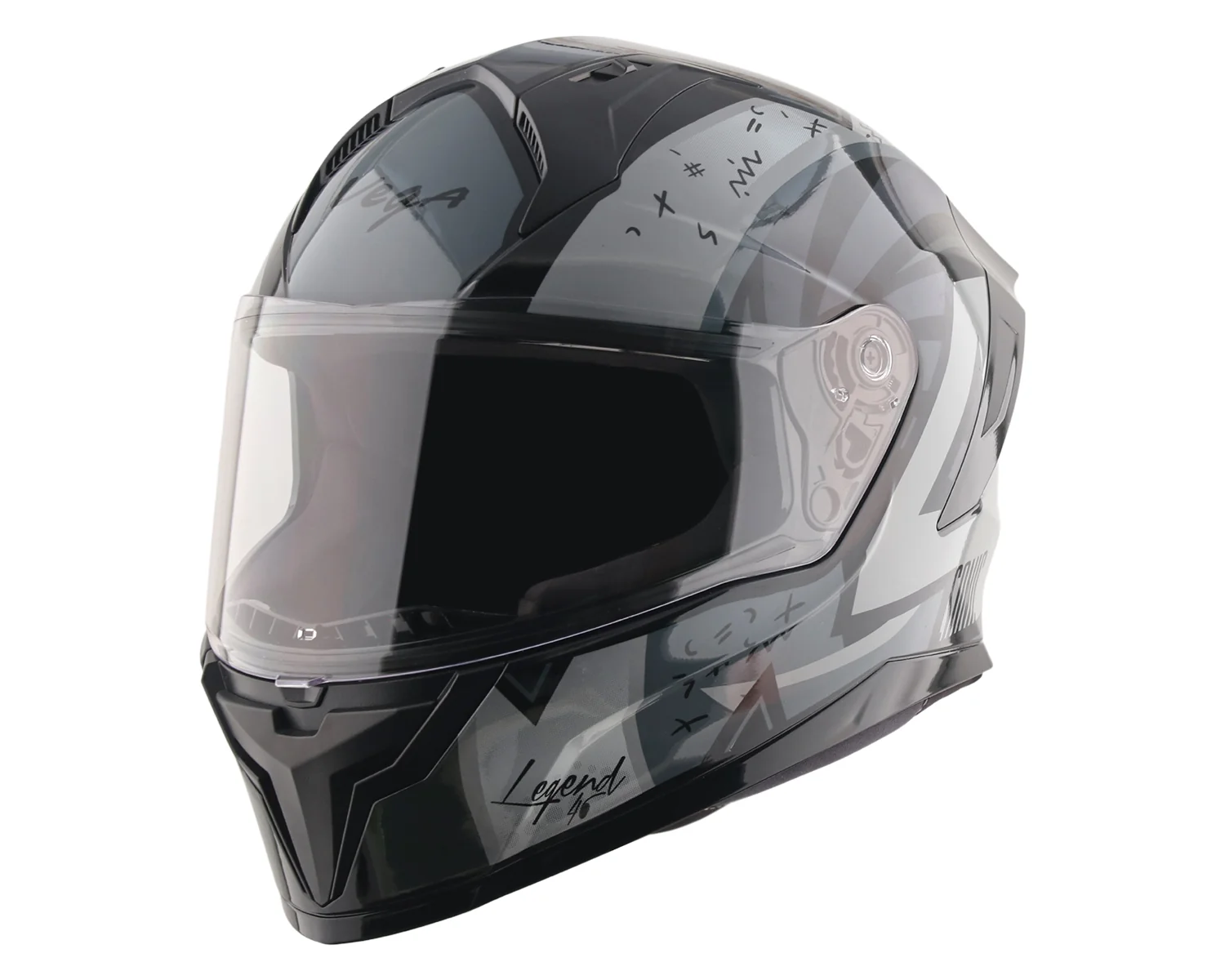 VEGA SONIC DX LEGEND BLACK/GREY C/V (M) VEGA SONIC DX LEGEND BLACK/GREY C/V (M)