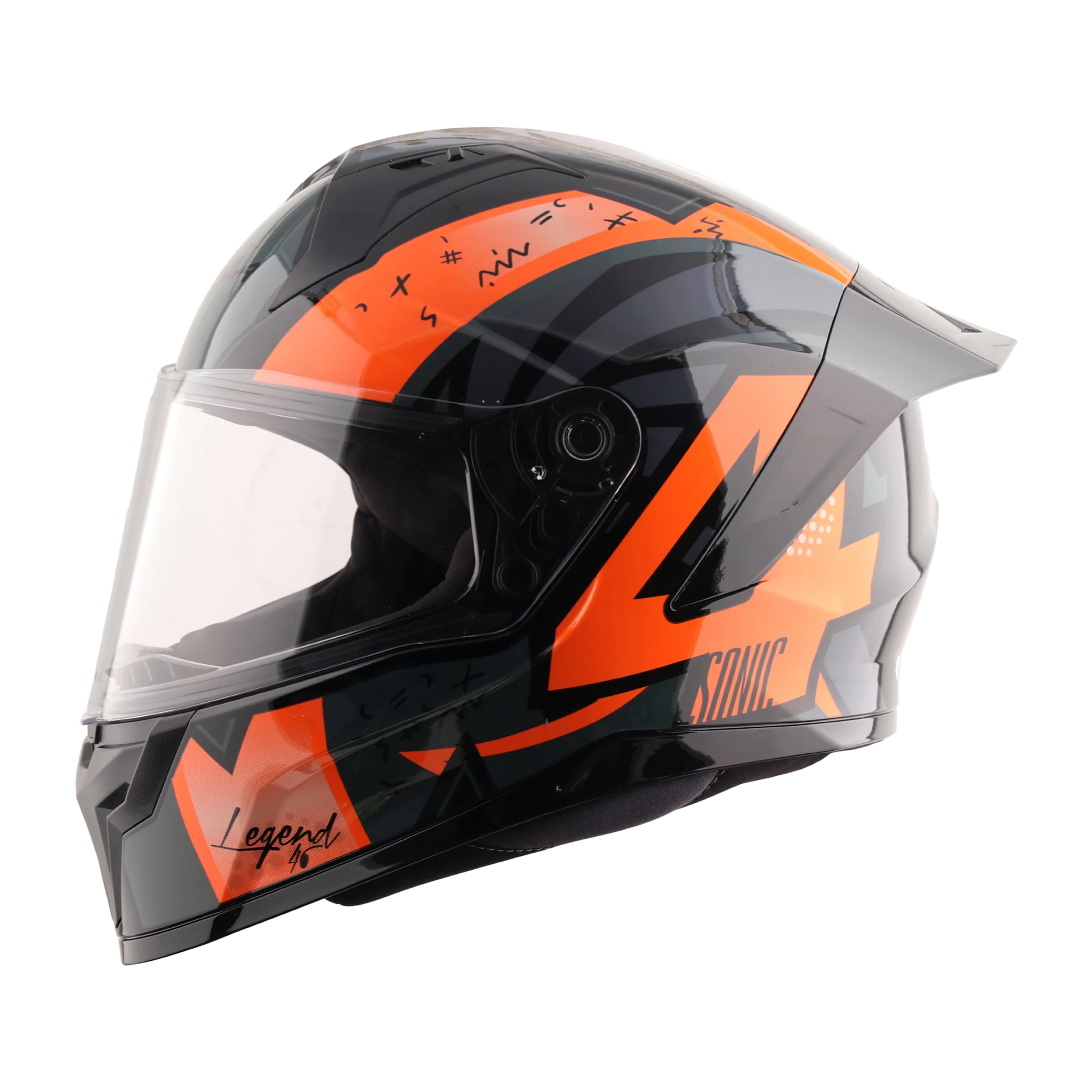 VEGA SONIC DX LEGEND BLACK/ORANGE C/V (L) VEGA SONIC DX LEGEND BLACK/ORANGE C/V (L)