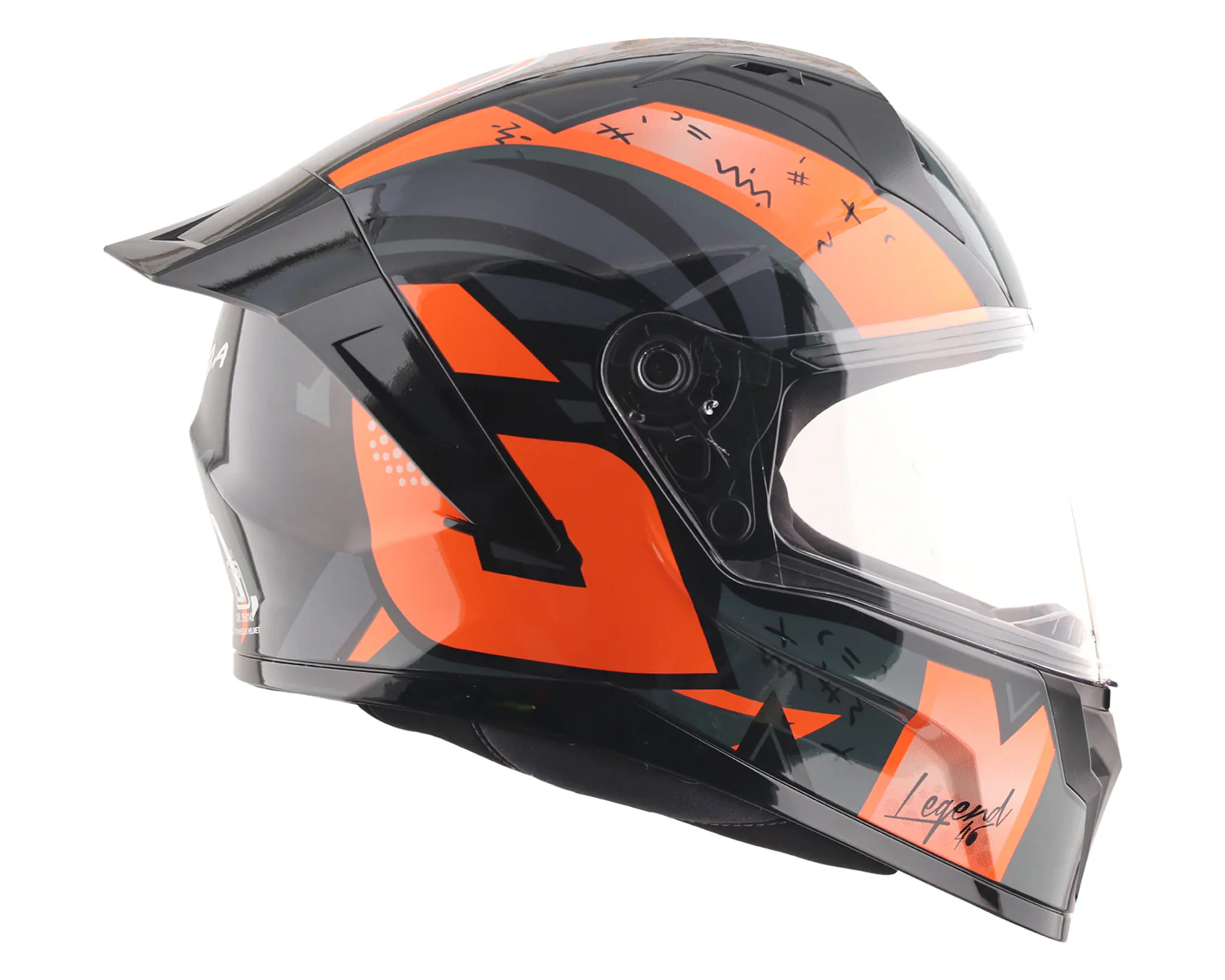 VEGA SONIC DX LEGEND BLACK/ORANGE C/V (L) VEGA SONIC DX LEGEND BLACK/ORANGE C/V (L)