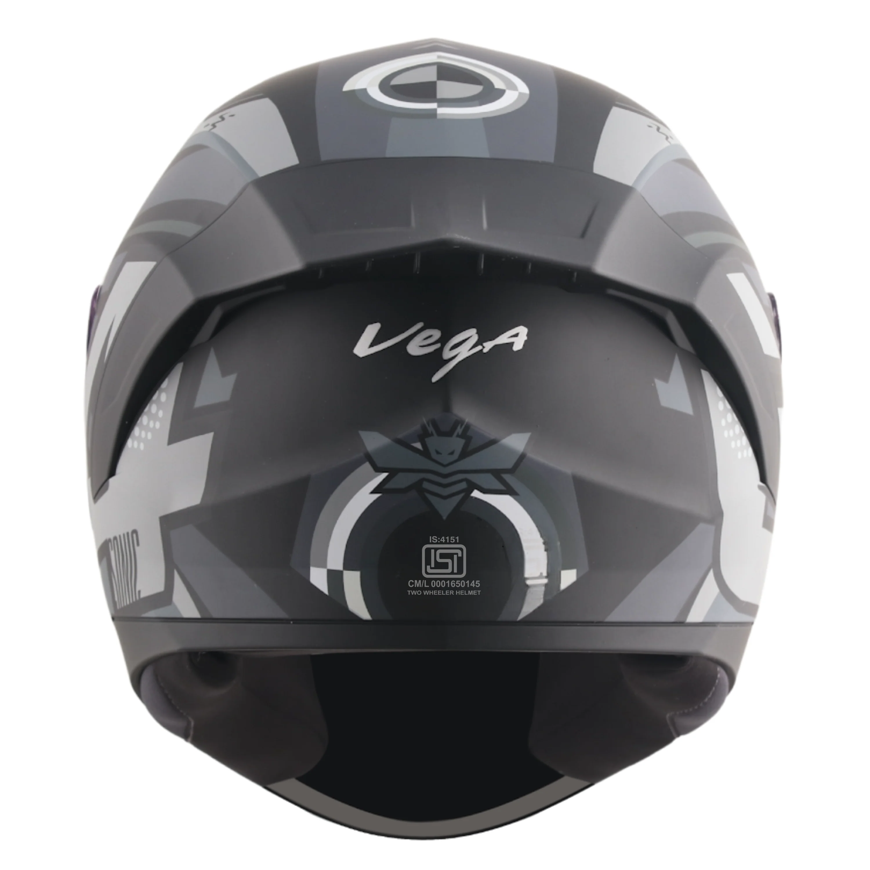 VEGA SONIC DX LEGEND DULL BLACK/GREY C/V (L) VEGA SONIC DX LEGEND DULL BLACK/GREY C/V (L)