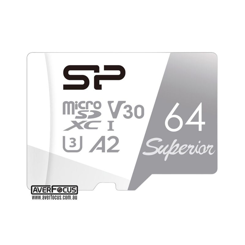 Silicon Power SP 64GB Superior microSDXC(A2) Card Silicon Power SP 64GB Superior microSDXC(A2) Card
