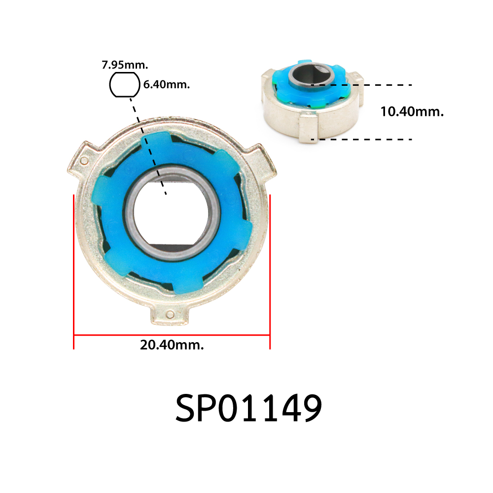 อะไหล่รอกสปิน - รุ่น OPTIMUS SW ปลอกลูกปืนกันตีกลับ+ตลับลูกปืนกันตี (5000-6000) ,(44) (45)