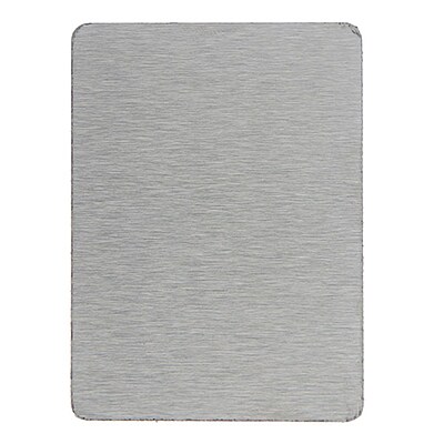 BDS Large Blank Escutcheon with Adhesive Fixing 47.5x66x1.5mm in SSS - SP590B