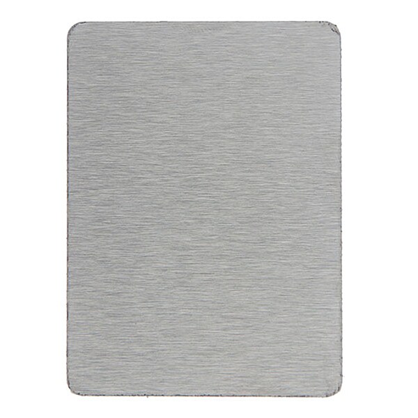 BDS Large Blank Escutcheon with Adhesive Fixing 47.5x66x1.5mm in SSS - SP590B