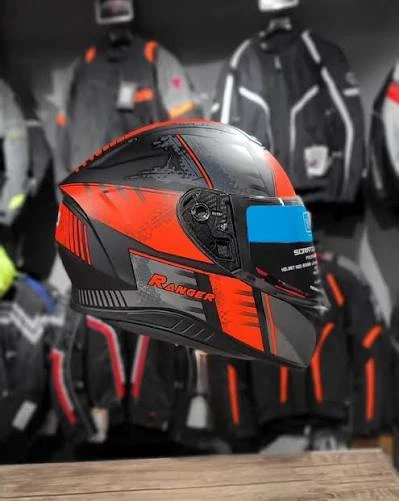 SPARK MINDA RANGER D2 MATTE BLACK/RED C/V 580 MM