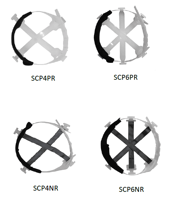 SUSPENSION PARA CASCO CON MATRACA BY LACK