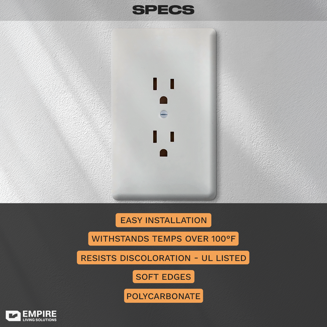 Cover-Up Wall Plate