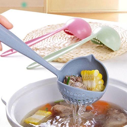 2IN1 COLANDER KITCHEN SPOON