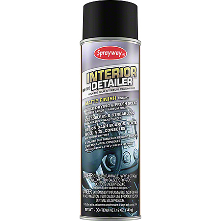Click to Enlarge Sprayway® Interior Detailer - 12 oz. Net Wt. 12/CS