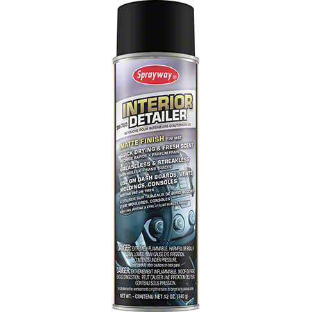 Click to Enlarge Sprayway® Interior Detailer - 12 oz. Net Wt. 12/CS