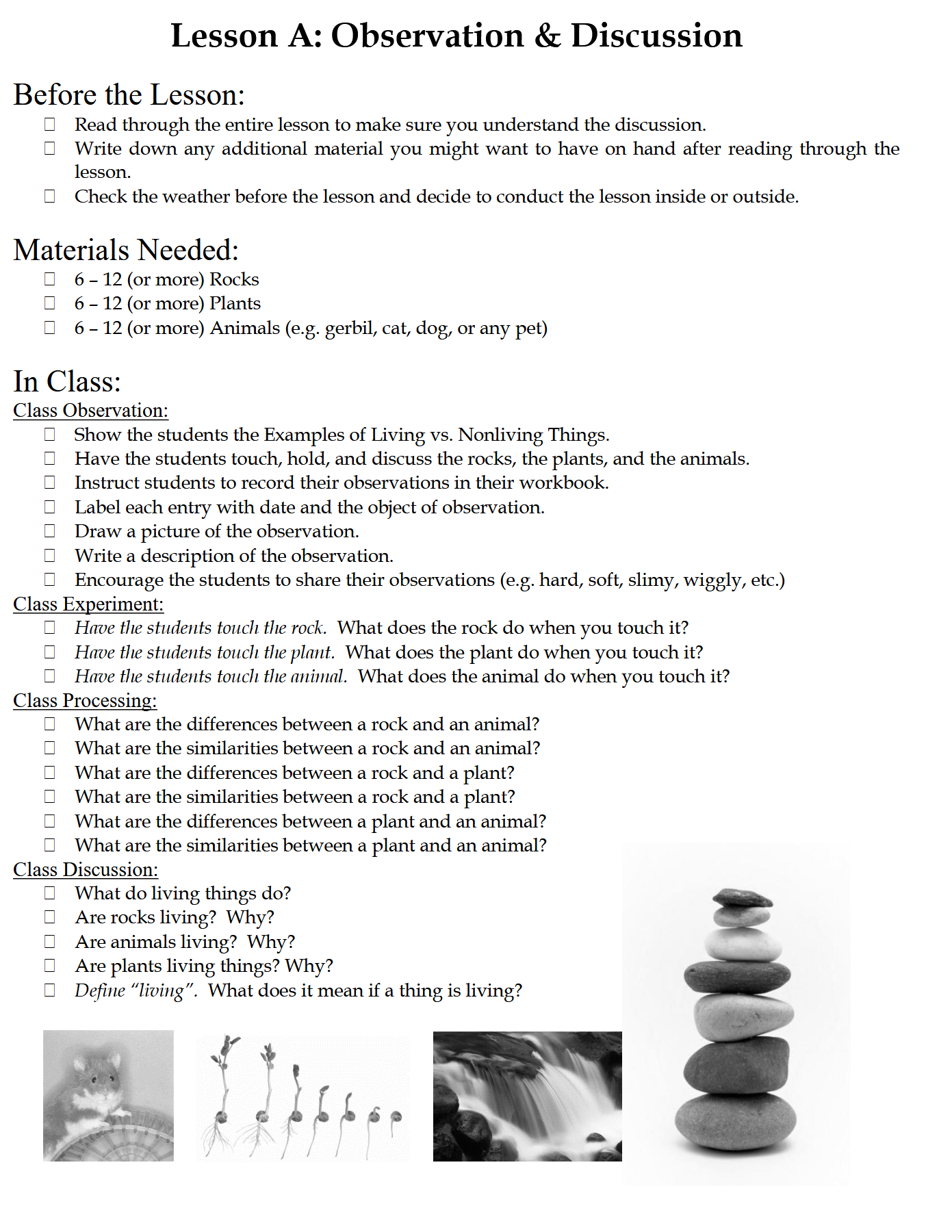 Science 4-6: Plant and Animal Life: Schola Rosa Cycle 1 Science 4-6: Plant and Animal Life: Schola Rosa Cycle 1