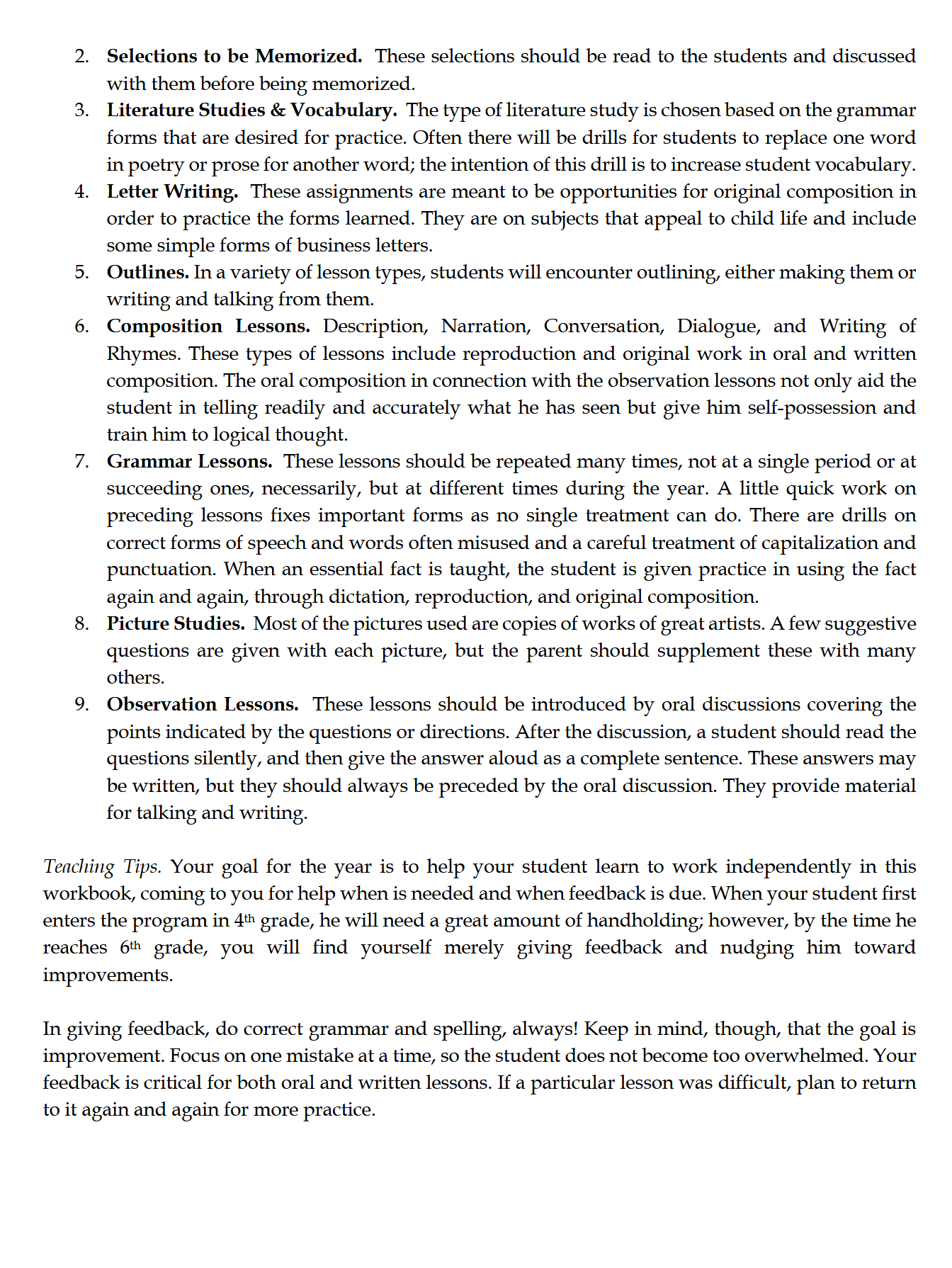 Language Arts 4-6: Schola Rosa Cycle 3 Language Arts 4-6: Schola Rosa Cycle 3