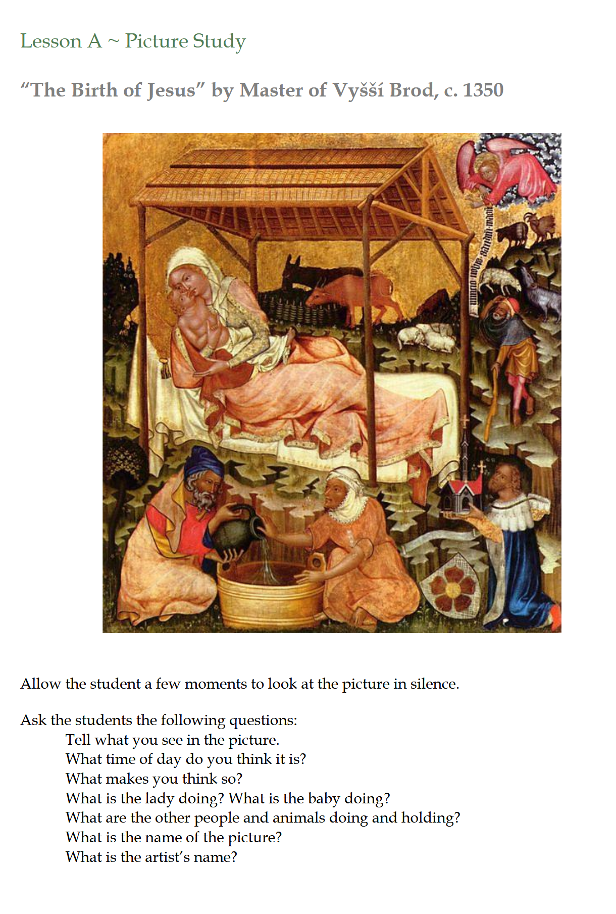 Language Arts K-1: Schola Rosa Cycle 2