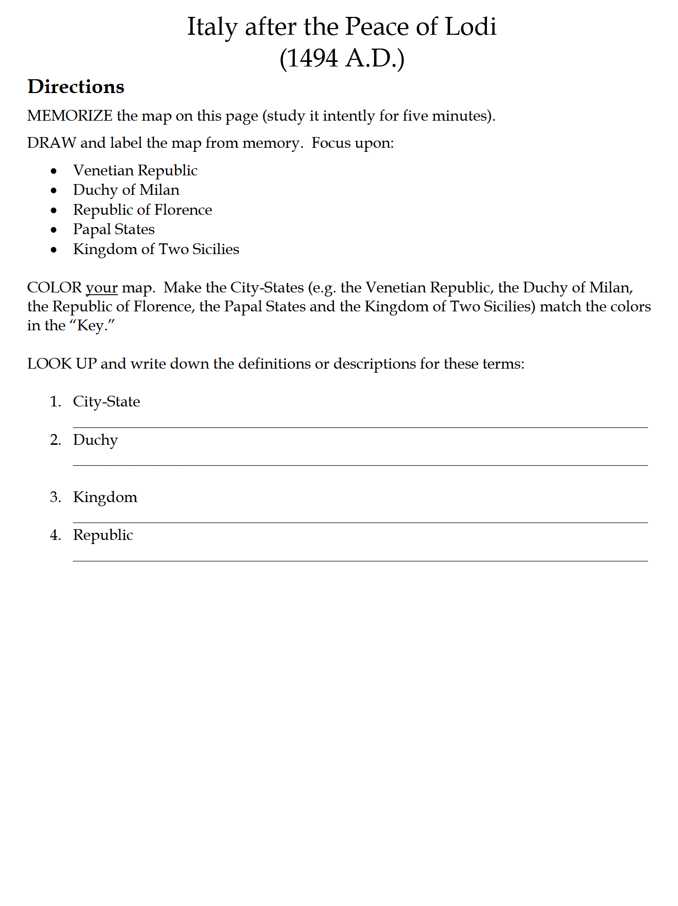 History 4-6: Modern Times: Schola Rosa Cycle 3 History 4-6: Modern Times: Schola Rosa Cycle 3