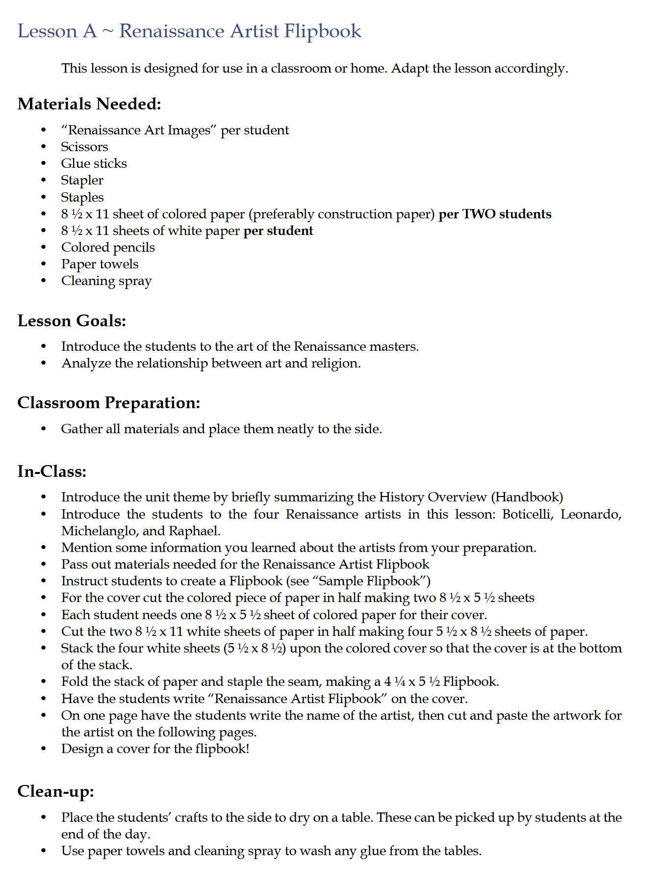 History K-1: Modern Times: Schola Rosa Cycle 3 History K-1: Modern Times: Schola Rosa Cycle 3
