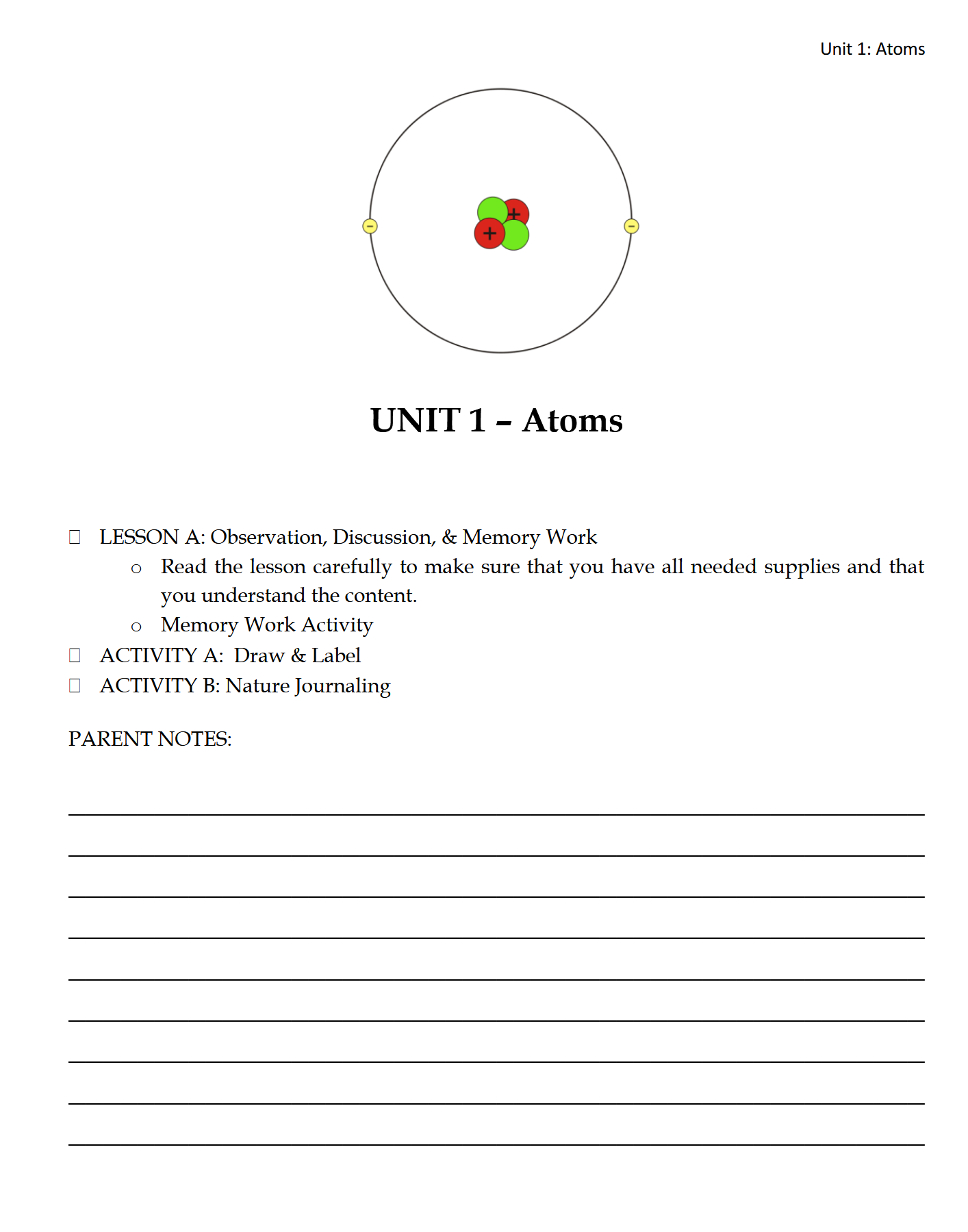 Science 2-3: Chemistry and Physics: Schola Rosa Cycle 3 Science 2-3: Chemistry and Physics: Schola Rosa Cycle 3