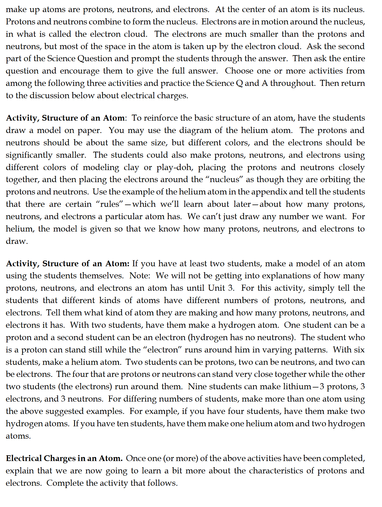 Science 4-6: Chemistry and Physics: Schola Rosa Cycle 3 Science 4-6: Chemistry and Physics: Schola Rosa Cycle 3