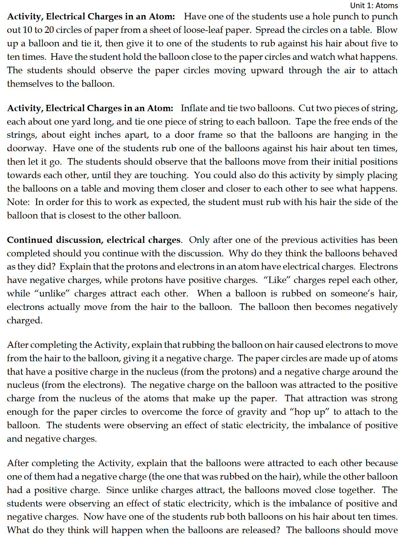Science 4-6: Chemistry and Physics: Schola Rosa Cycle 3 Science 4-6: Chemistry and Physics: Schola Rosa Cycle 3