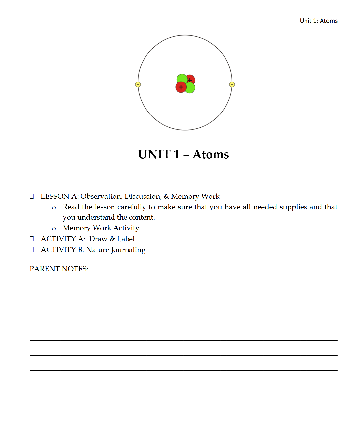 Science K-1: Chemistry and Physics: Schola Rosa Cycle 3 Science K-1: Chemistry and Physics: Schola Rosa Cycle 3