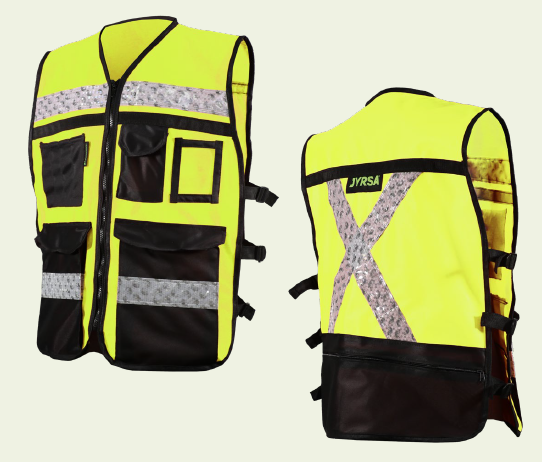 CHALECO RESCATISTA AMARILLO 2080 JYRSA T/CHICO