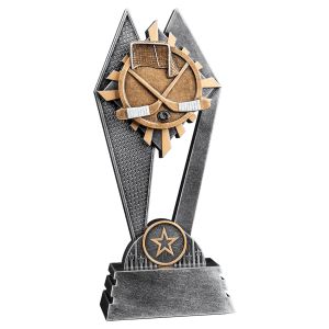 Sun Ray Resin Trophy-Hockey-8in.