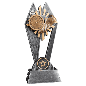 Sun Ray Resin Trophy-Track-8in.