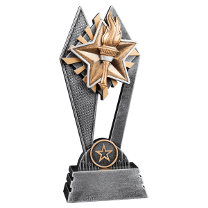 Sun Ray Resin Trophy-Victory-8in.