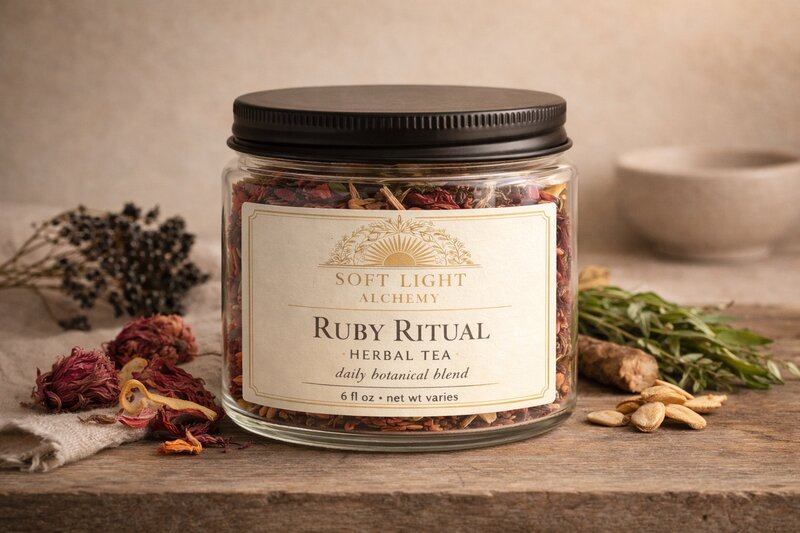 Ruby Ritual Herbal Tea